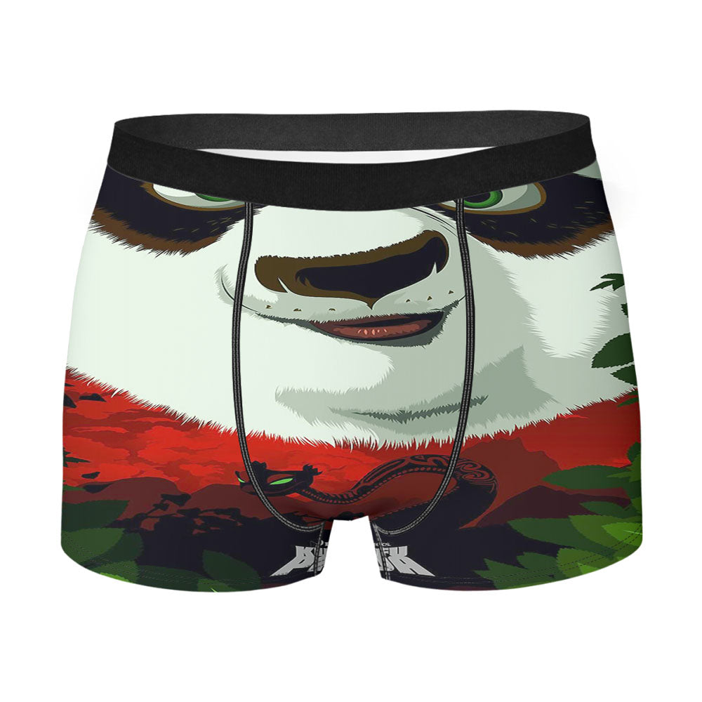 Kung Fu Panda Poster Face Men'S Boxer Briefs