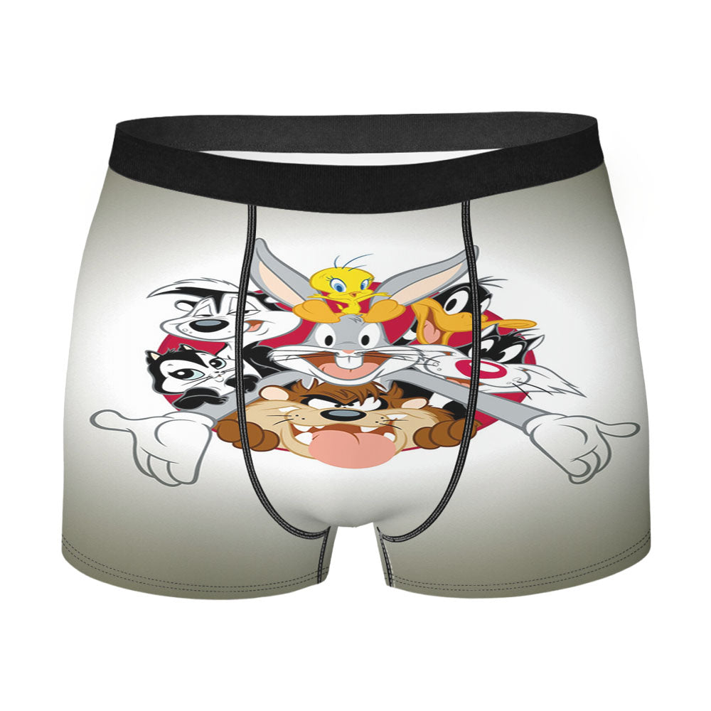 Looney Tunes Characters Men'S Boxer Briefs