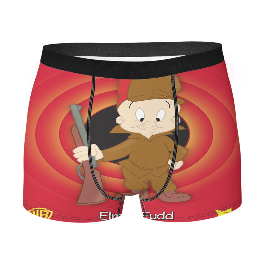 Looney Tunes Elmer Fudd Men'S Boxer Briefs