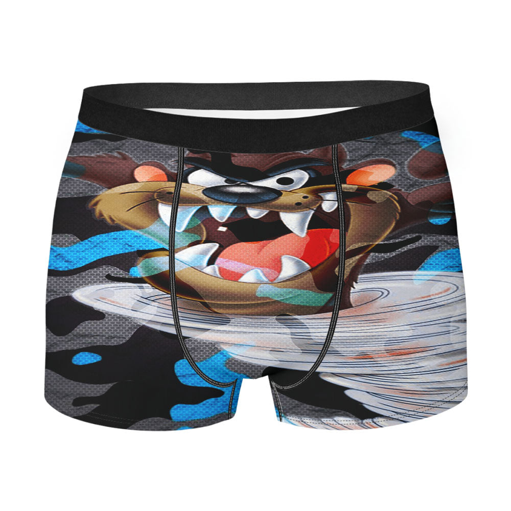 Looney Tunes Tazmanian Camo Men'S Boxer Briefs