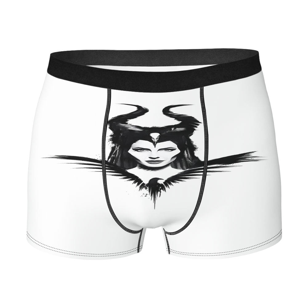 Maleficent 2 White Poster Men'S Boxer Briefs