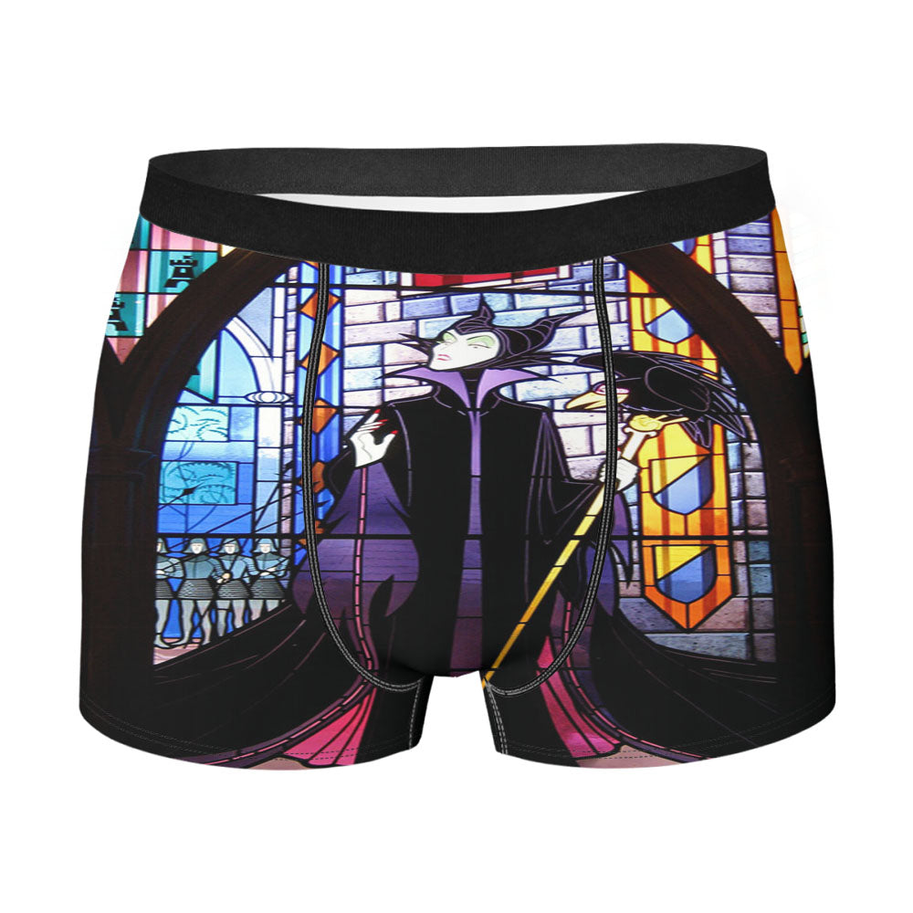 Maleficent In Stained Glass Men'S Boxer Briefs