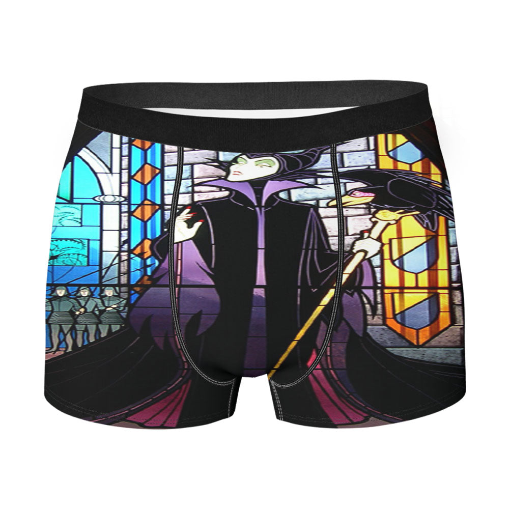 Maleficent Sleeping Beauty Glass Design Men'S Boxer Briefs