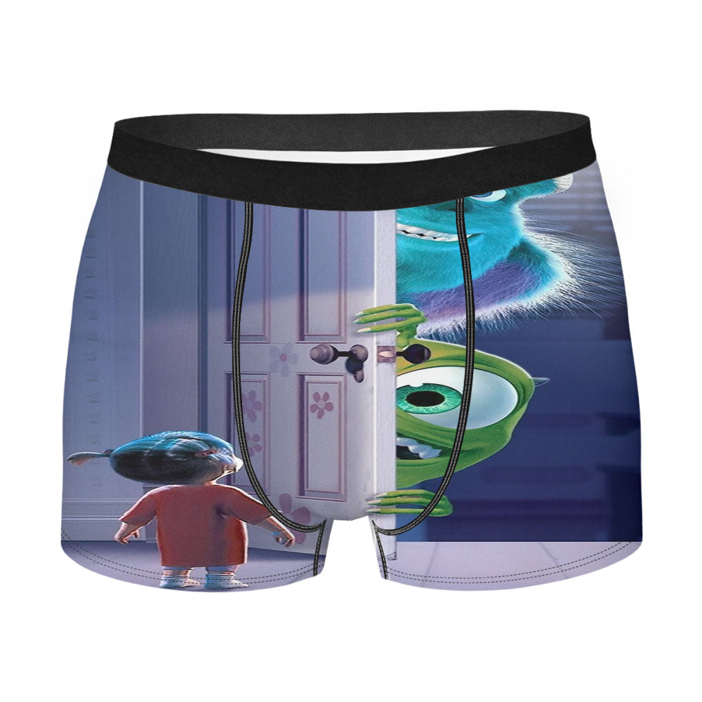 Mary Boo Mike Wazowski James P Sullivan Monster Inc Men'S Boxer Briefs