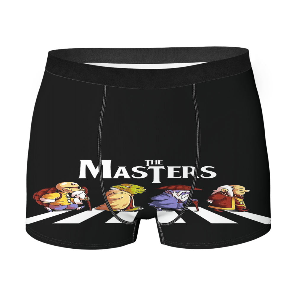Master Roshi Dragon Ball Z The Street Men'S Boxer Briefs