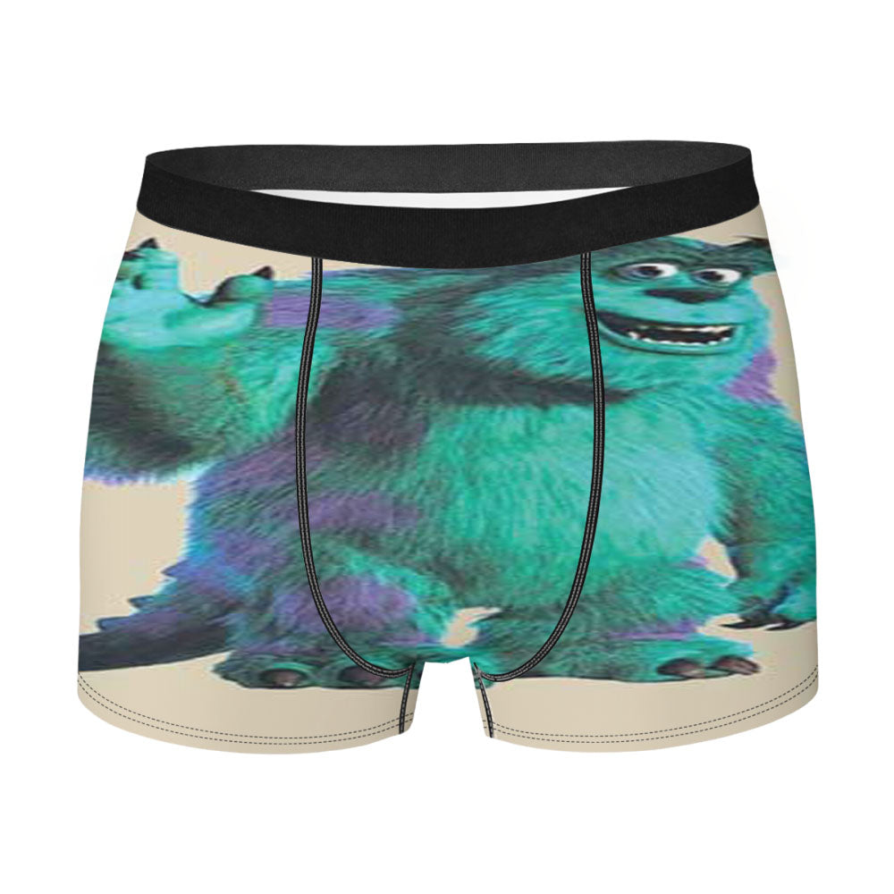 Monsters Inc Sulley Tan Men'S Boxer Briefs