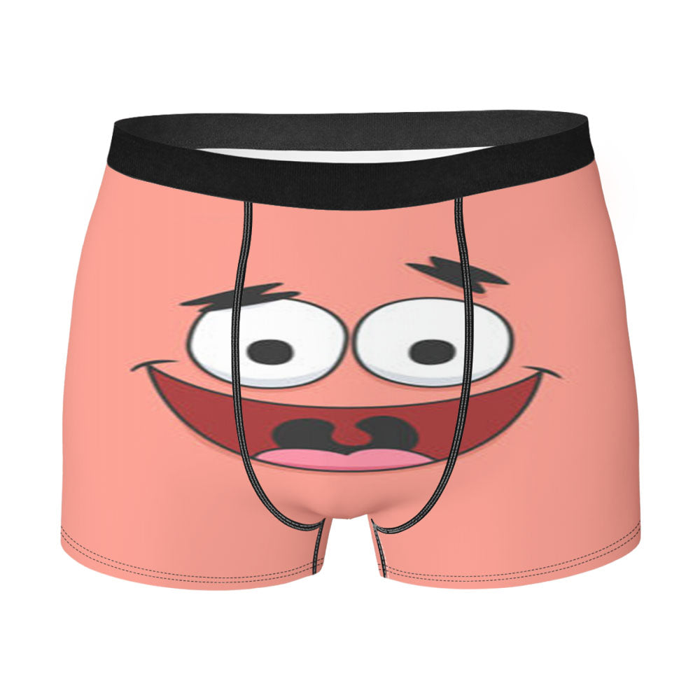 Patrick Star Face Men'S Boxer Briefs