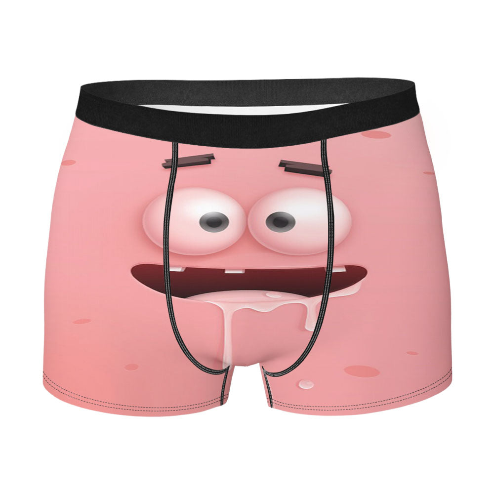 Patrick Stars Drooling Characters Men'S Boxer Briefs