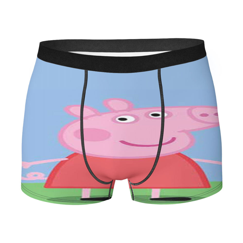 Peppa Pig Arms Out Men'S Boxer Briefs