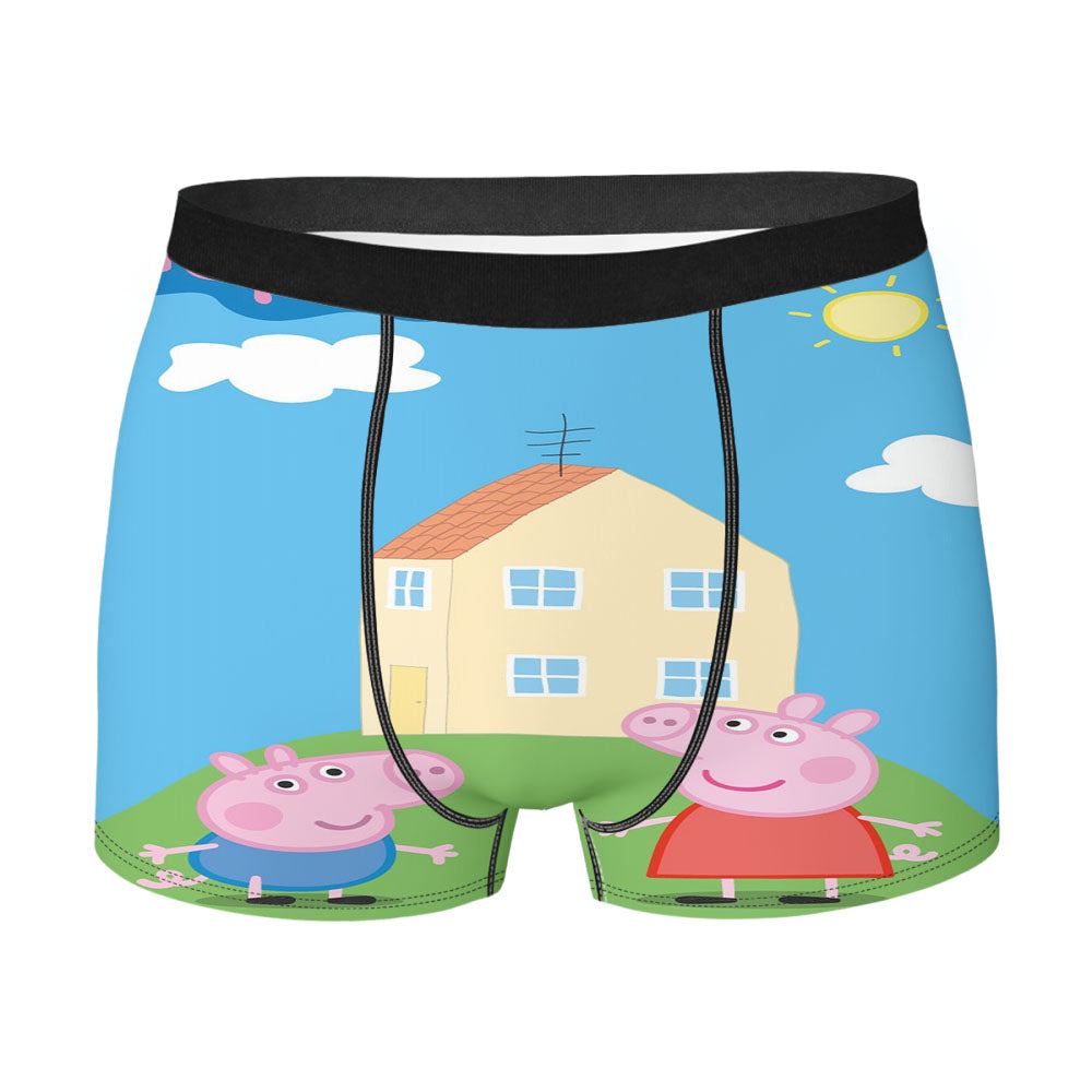 Peppa Pig Houses Men'S Boxer Briefs