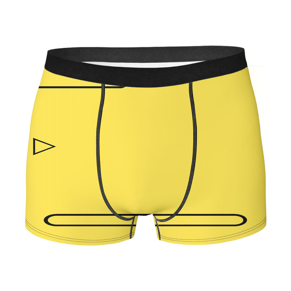 Pokedex Yellow Men'S Boxer Briefs