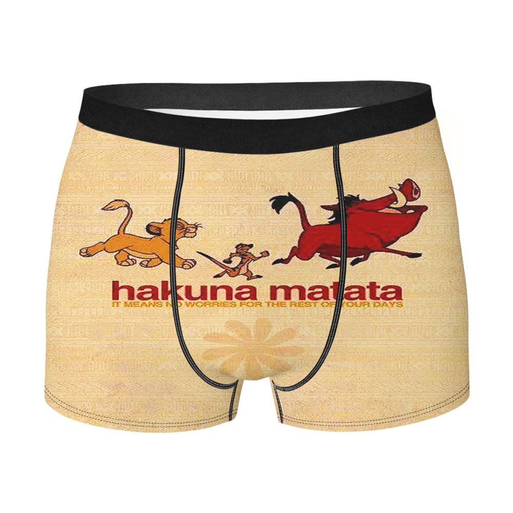 Quotes Hakuna Matata Men'S Boxer Briefs