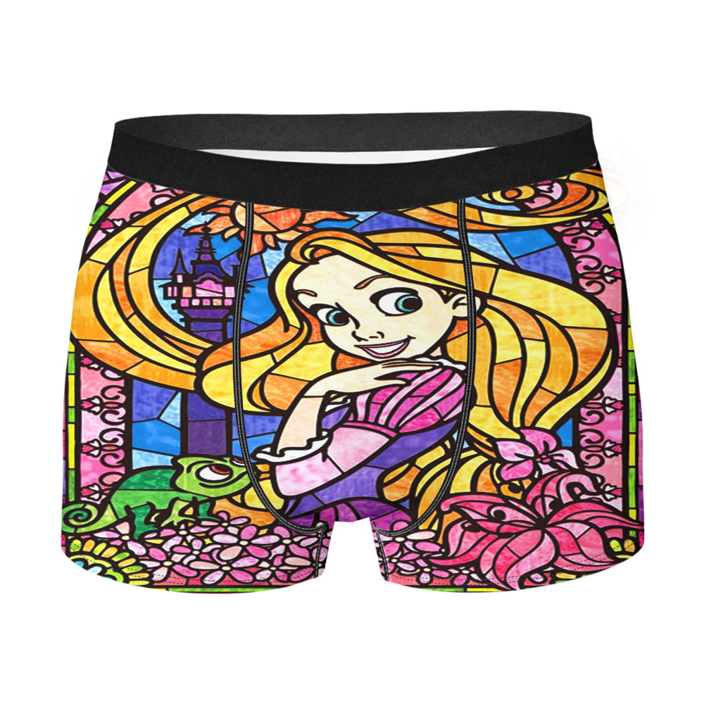 Rapunzel Tangled Stained Glass Men'S Boxer Briefs