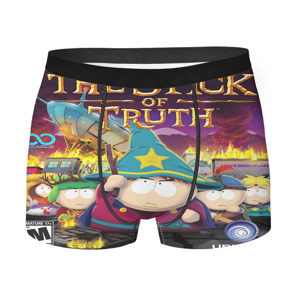 South Park The Stick Of Truth Cover Men'S Boxer Briefs