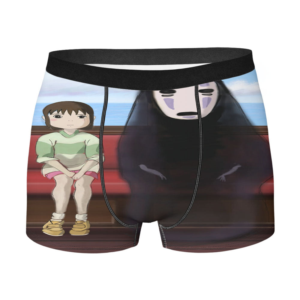 Spirited Away Train Men'S Boxer Briefs