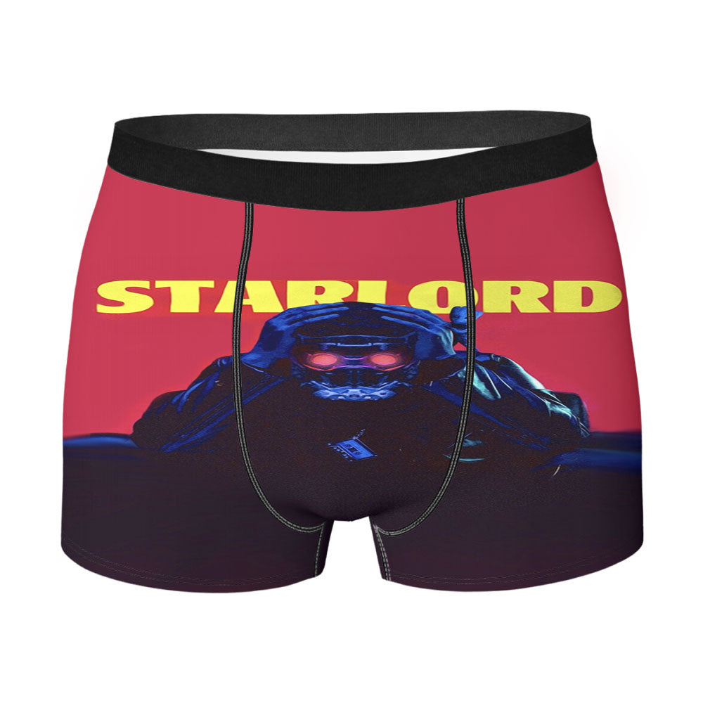 Starlord Guardians Of The Galaxy Wallpaper Men'S Boxer Briefs