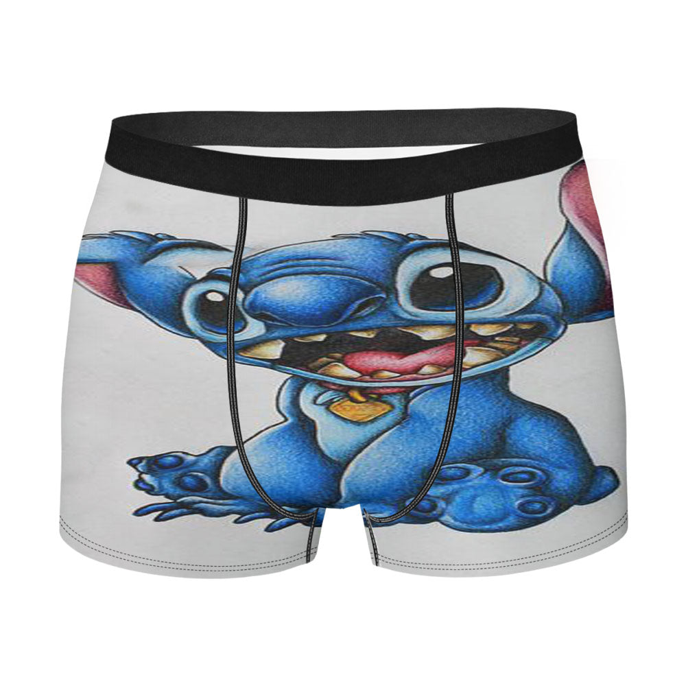 Stitch Art Drawing Men'S Boxer Briefs