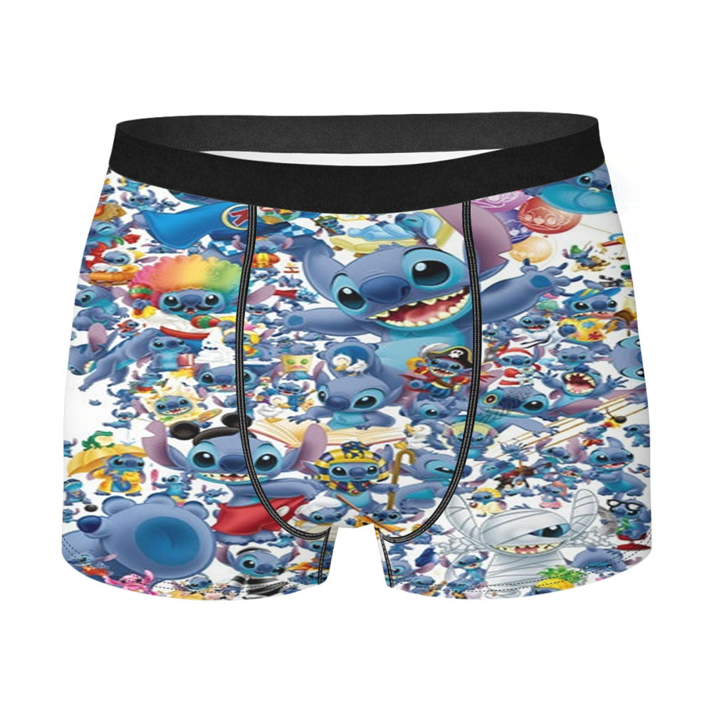 Stitch College Men'S Boxer Briefs