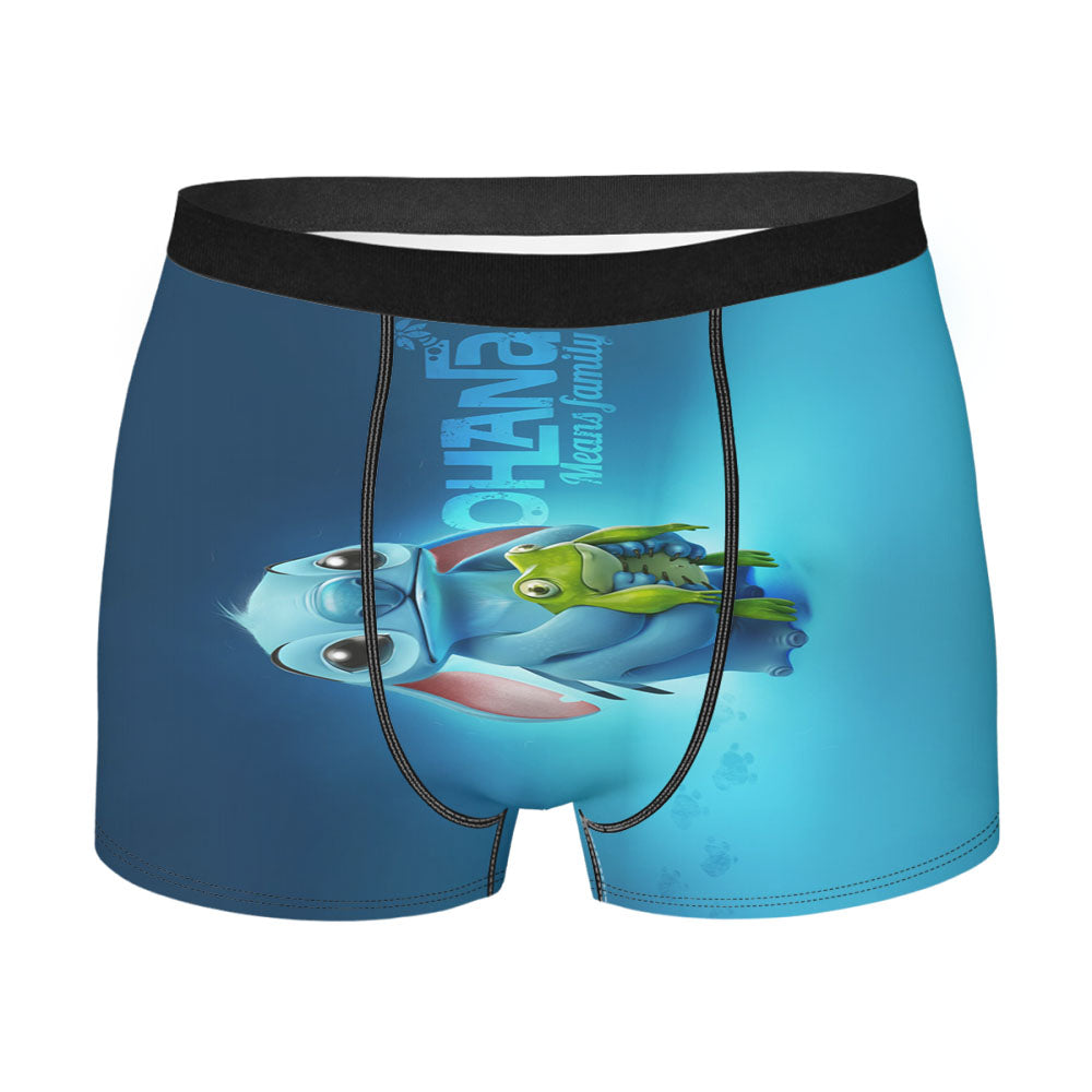 Stitch Ohana Men'S Boxer Briefs