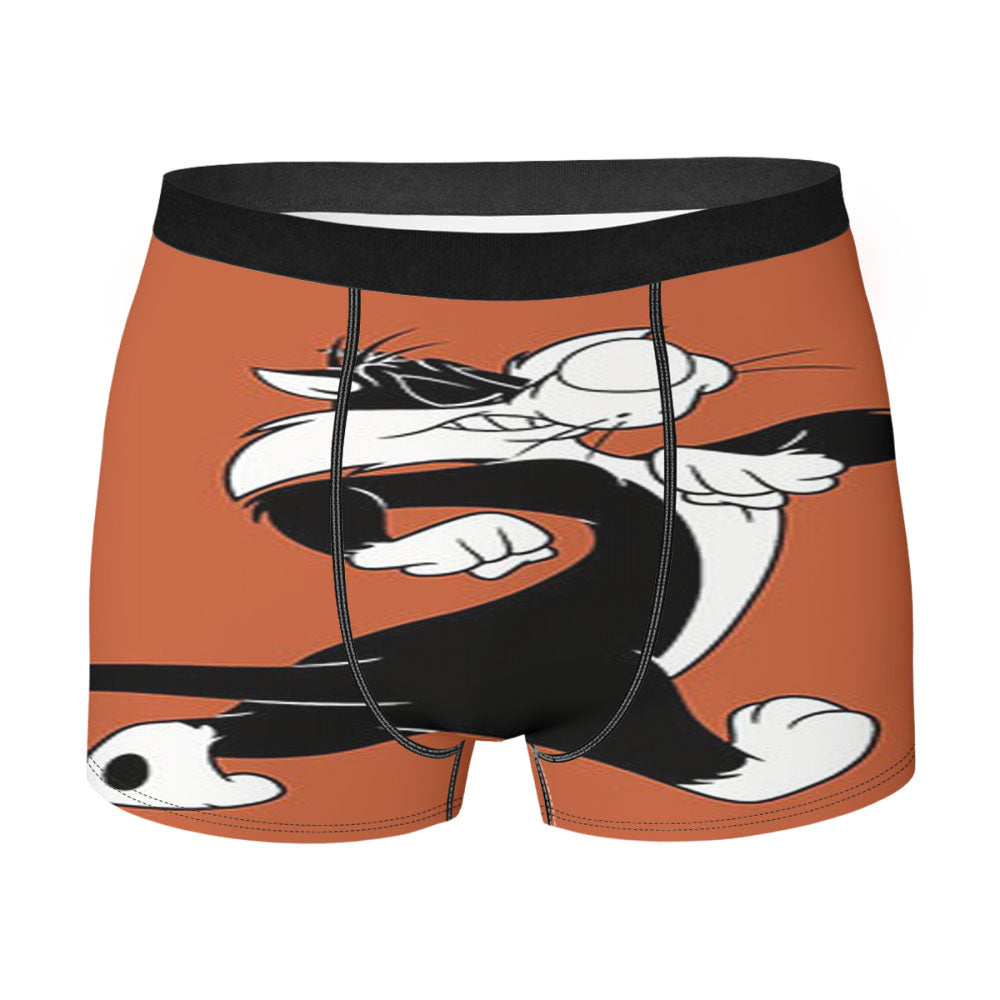 Sylvester Walking Looney Tunes Men'S Boxer Briefs