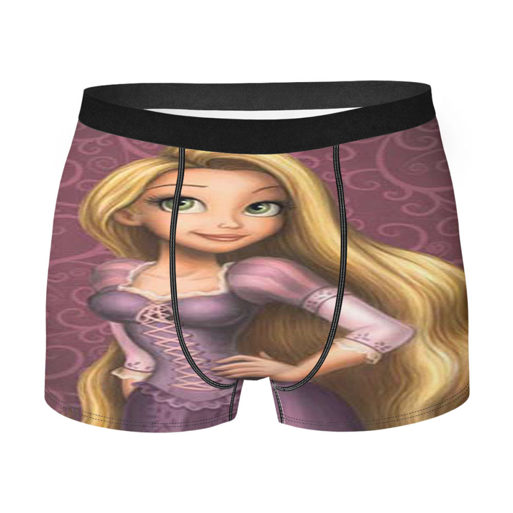 Tangled Purple Bkg Men'S Boxer Briefs