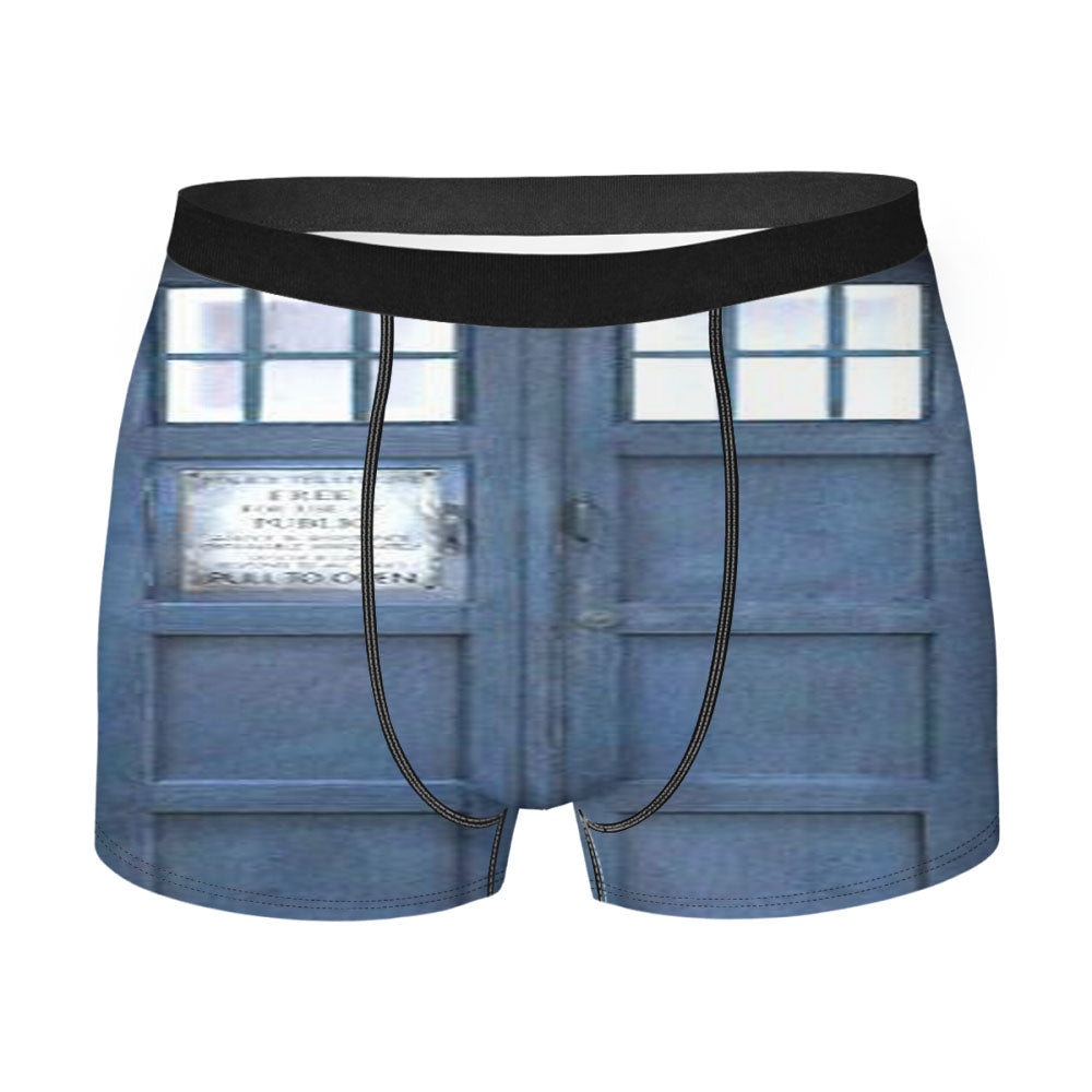 Tardis Doctor Who Men'S Boxer Briefs