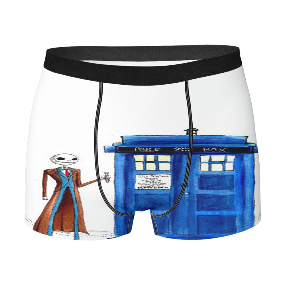 Tardis Jack Skellington Men'S Boxer Briefs