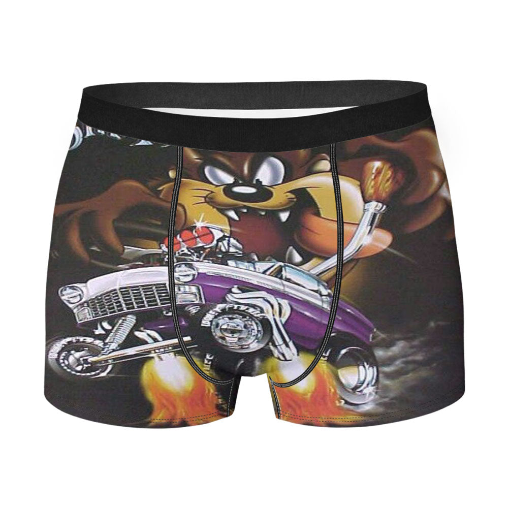 Tazmania Looney Tunes Cartoon Men'S Boxer Briefs