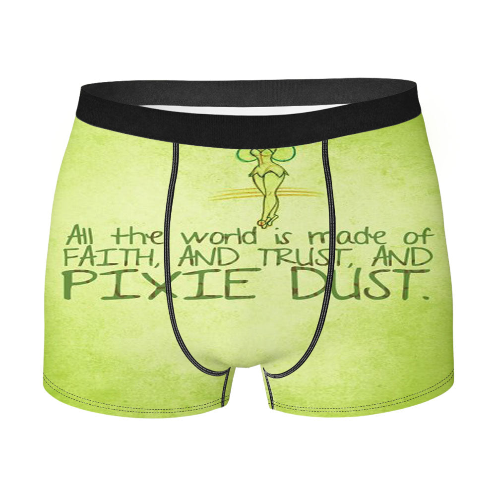 Tinkerbell Pixie Dust Quotes Men'S Boxer Briefs