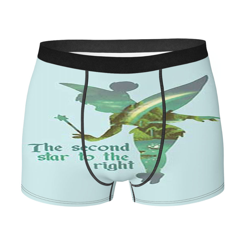 Tinkerbell Second Star Men'S Boxer Briefs