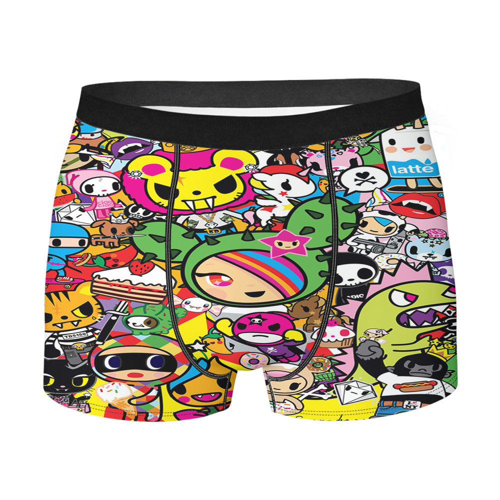 Tokidoki Cute Collage Men'S Boxer Briefs