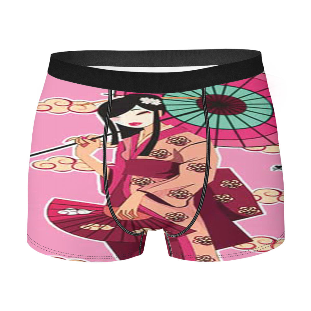 Tokidoki Geisha Men'S Boxer Briefs