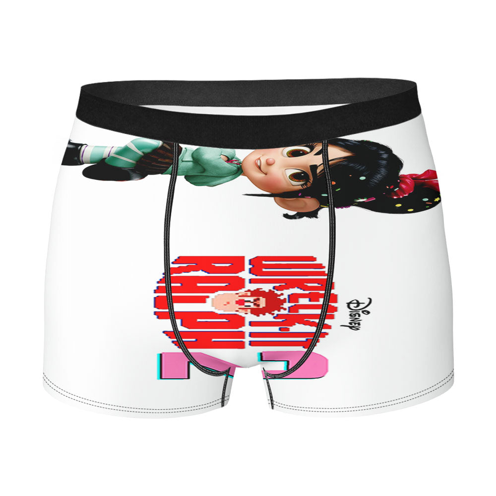 Wreck It Ralph 2 And Vanellope Von S Men'S Boxer Briefs