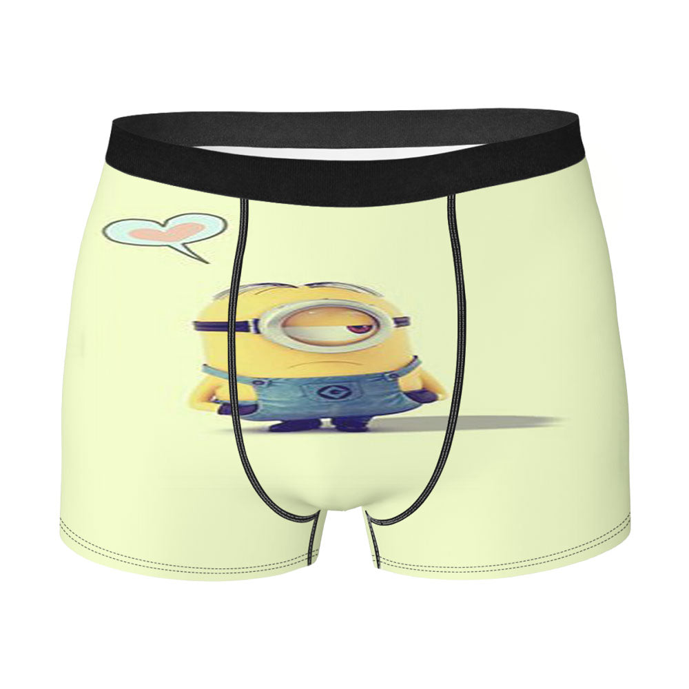 Adorable Despicable Me Minion Apple Men'S Boxer Briefs
