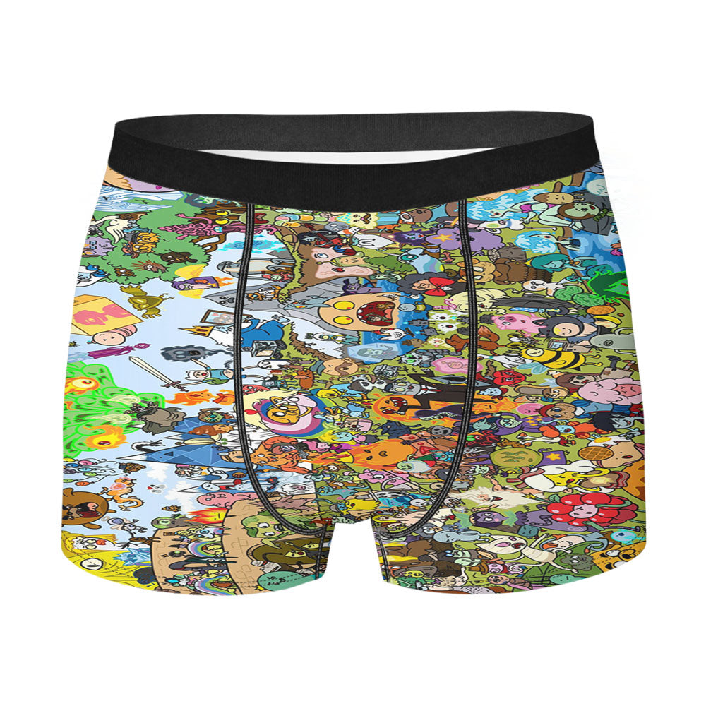 Adventure Time All Characters Men's Boxer Briefs