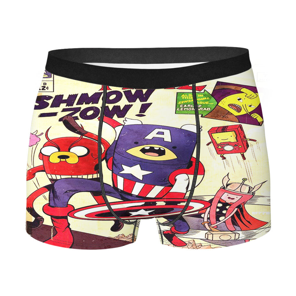 Adventure Time Avenger Comics Men'S Boxer Briefs