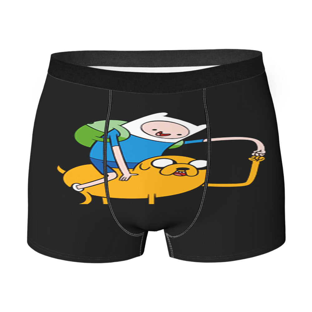 Adventure Time Black Men'S Boxer Briefs