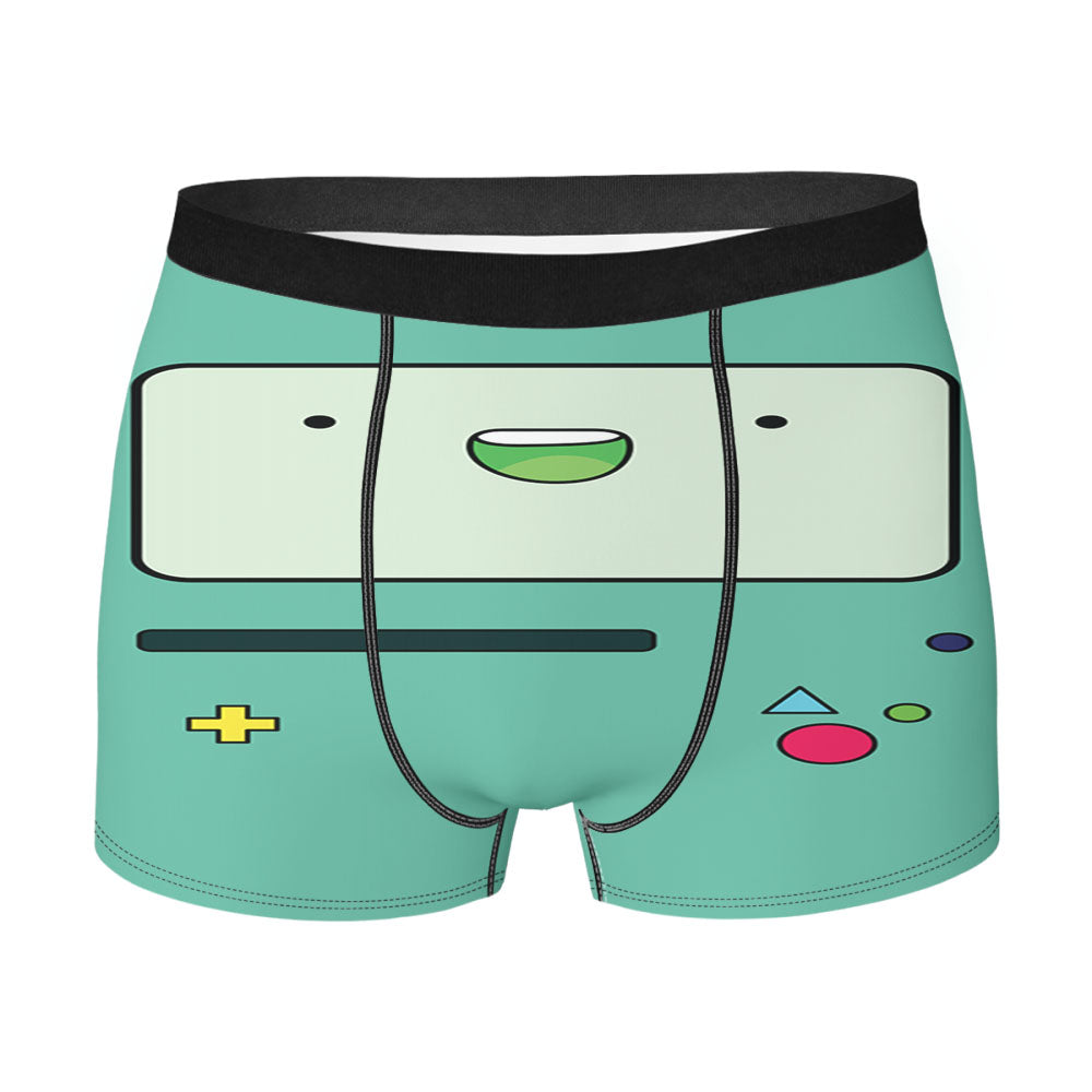 Adventure Time Bmo Minimalist Color Men'S Boxer Briefs