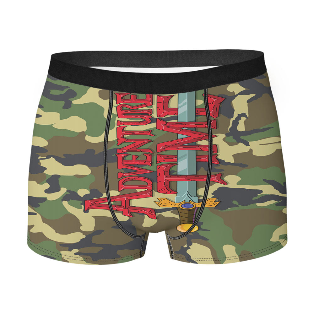 Adventure Time Camouflage Men'S Boxer Briefs
