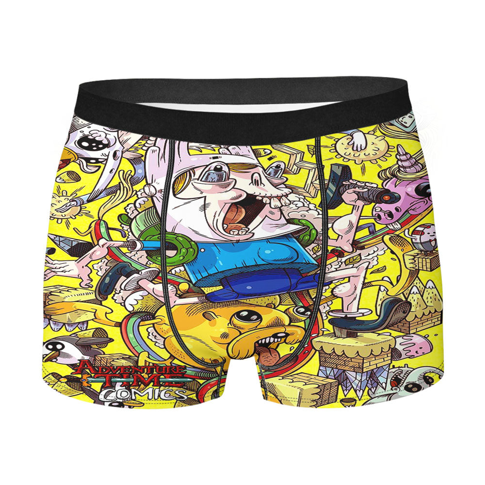 Adventure Time Comics Doodle Men'S Boxer Briefs
