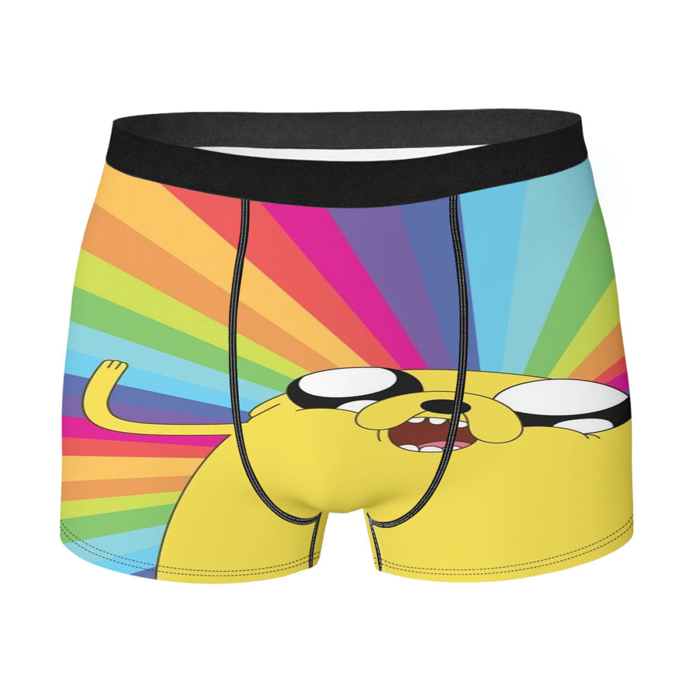 Adventure Time Funny Jake Rainbow Men'S Boxer Briefs