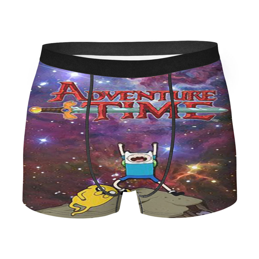 Adventure Time Galaxy Custom Men'S Boxer Briefs