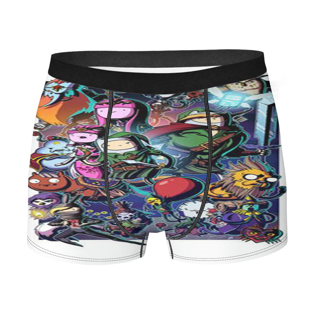 Adventure Time Wow Men'S Boxer Briefs
