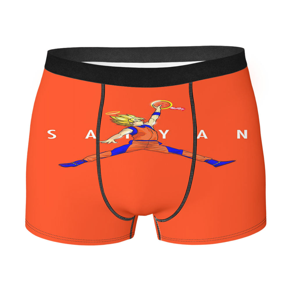 Air Jordan Goku Saiyan Men'S Boxer Briefs