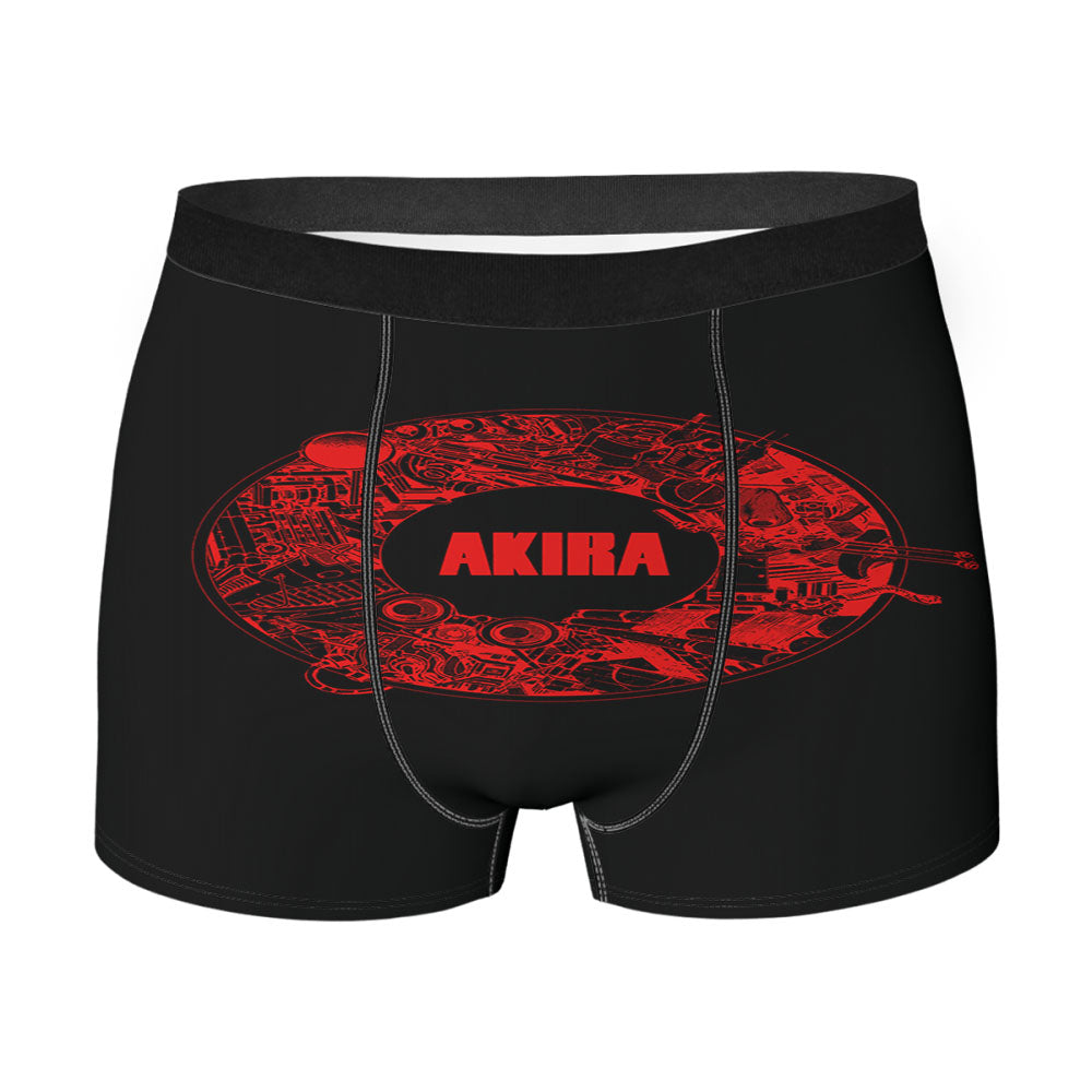 Akira Black Art Men'S Boxer Briefs