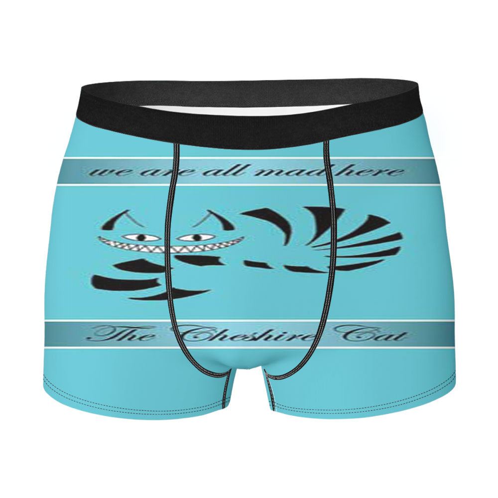 Alice In Winderland Cheshire Cat Negative Men'S Boxer Briefs