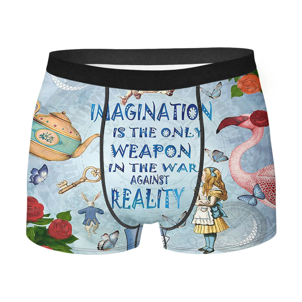 Alice In Wonderland - Imagination Men'S Boxer Briefs