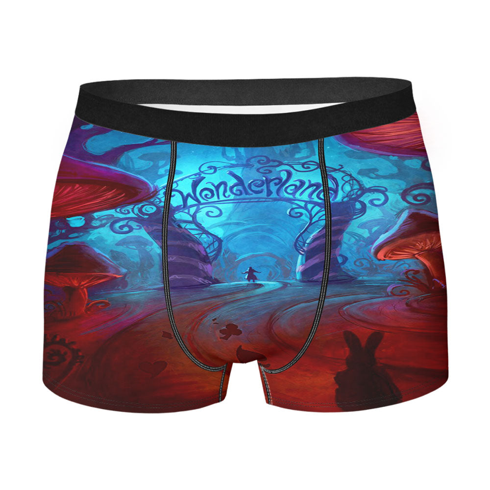 Alice In Wonderland Afternoon Scene Men'S Boxer Briefs