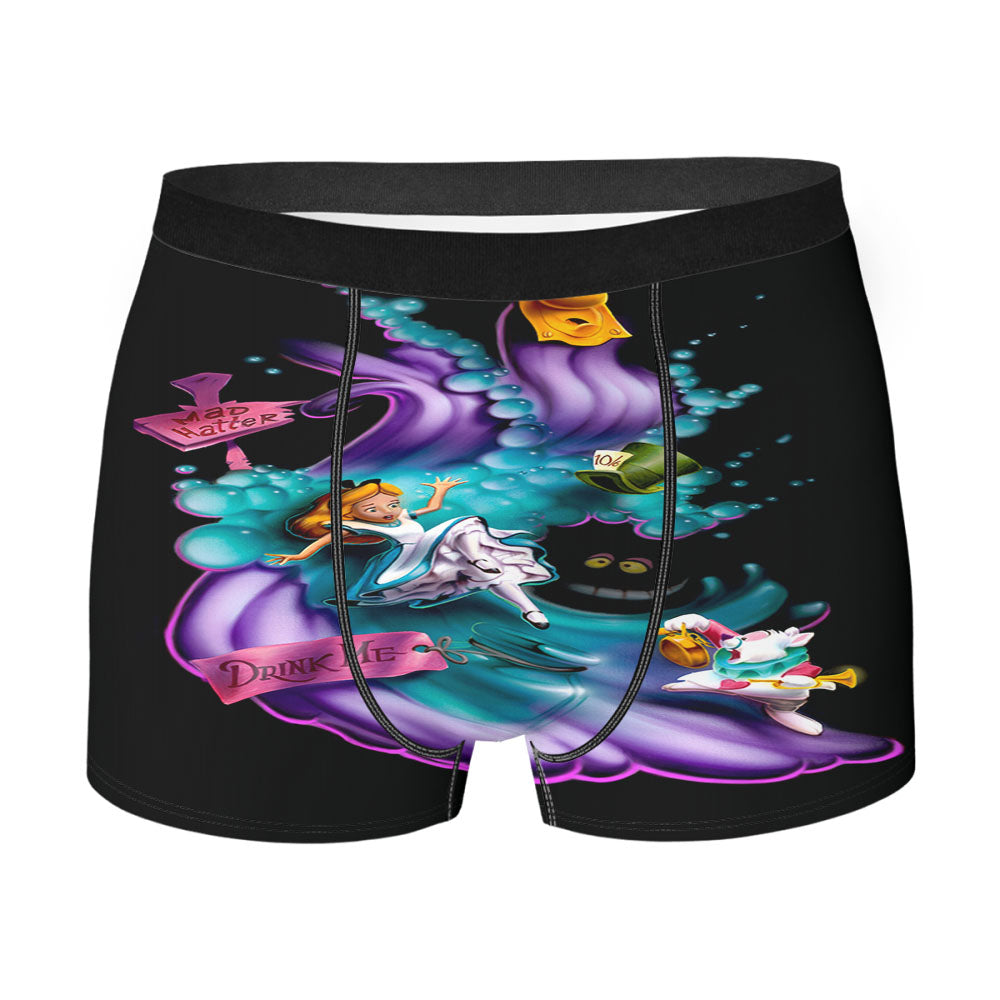 Alice In Wonderland Art Disneys Drink Me Men'S Boxer Briefs