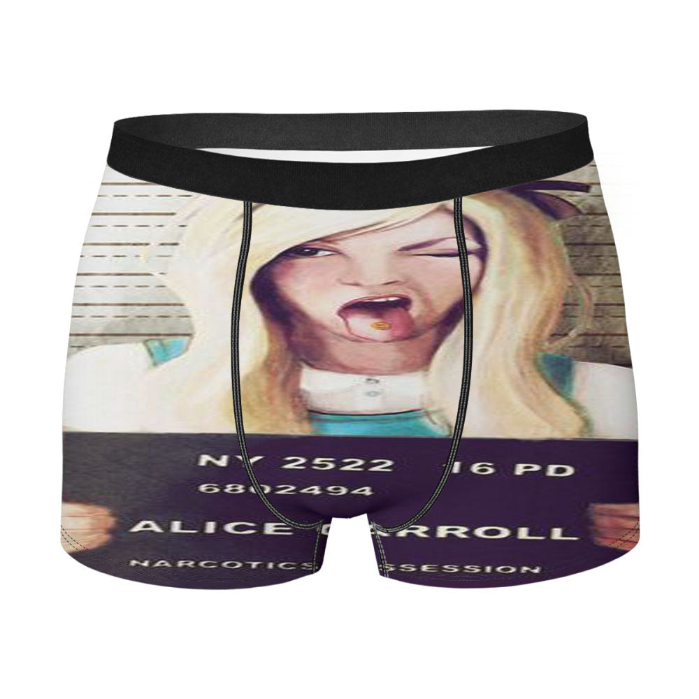 Alice Mugshot Men'S Boxer Briefs